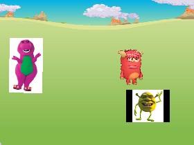 My barney world