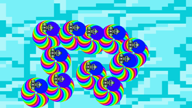 rainbow candies