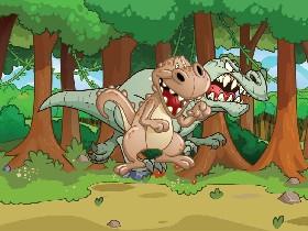 the angry dinosaur