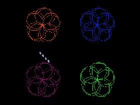 Multicolor shape