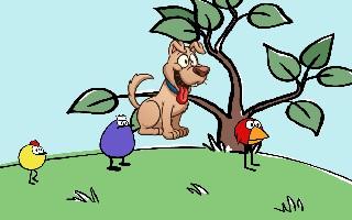 Peeps walk through nature