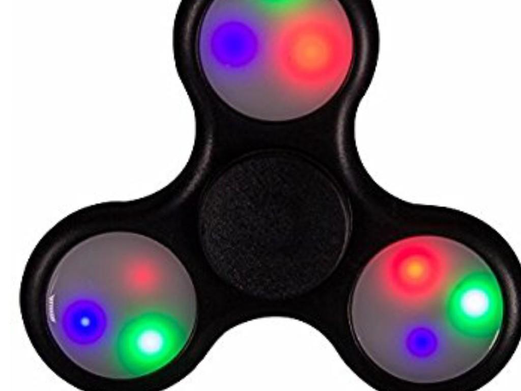 light up tap spinner