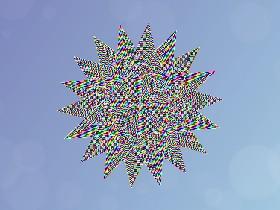 Growing spiral shape