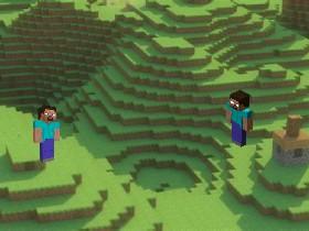 mine craft  death battle 1