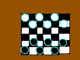 2 Player Checkers 