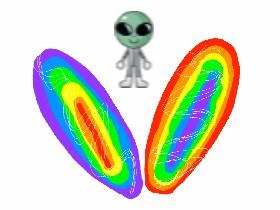 Alien Rainbow Spinning Shards