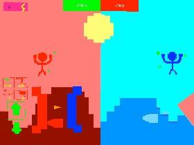 Pixel fight 1 by:harika