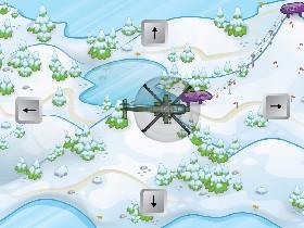 Fly around with buttons!