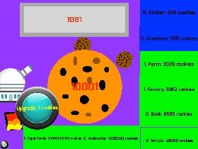 Cookie Clicker update 1 1
