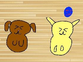 meow and woof