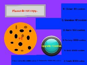 Crazy cookie clicker