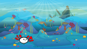 Catch fish with Axolotl 2!