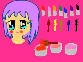 makeup booth By:Krystal