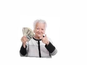 granny got money spin