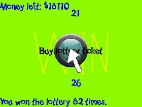 Lottery with auto clicker