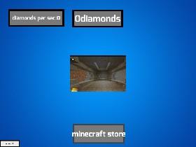 diamond clicker minecraft