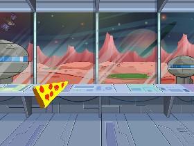 the trapped pizzas