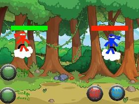 Speedy Sky Ninja Battle by: krystal