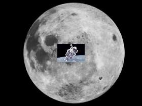 walking on the moon