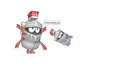 The death of a warrior.