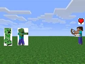 Minecraft shooter 1