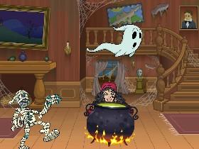 haunted house.