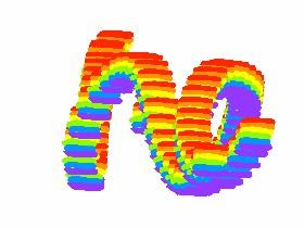 rainbow drawing!!