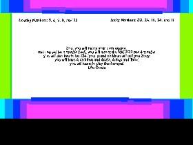 Fortune Teller 1 1 1 1