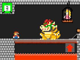 Mario saves peach