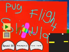 pug flys simulator by simon