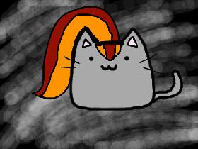 Learn To draw fire kitty