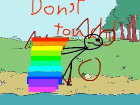 Don’t touch the screen!