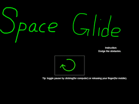 Space Glider-A 3D Voyage