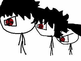 Obito,Shisui,& Sasuke Uchiha