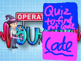 quiz to find out code