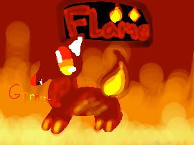 flame the fire wolf