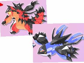 what if necrozma invaded the elements of water and fire