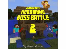 minecraft herobrine boss battle new