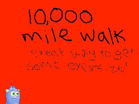10000 mile walk