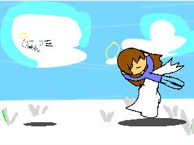 me angel flying+Animation 1