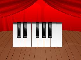 make music with a piano