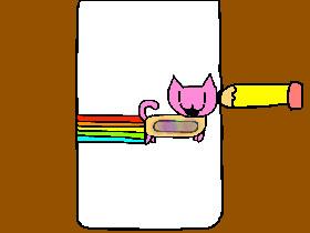 how to draw nyan cat