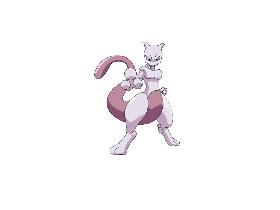 Disppearing Mewtwo