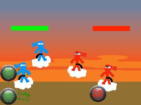 sky ninja battle 2v2