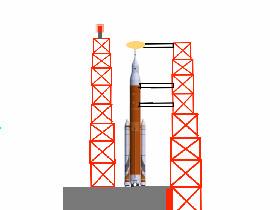 SLS rocket launch