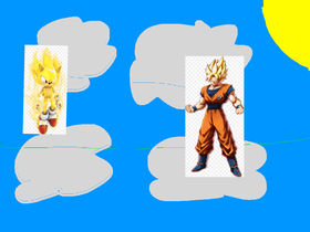 Super Sonic vs Super Sayin Goku