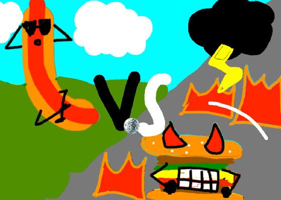 hotdog vs Hamburger 1 1
