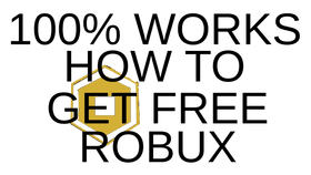 HOW TO GET FREE ROBUX