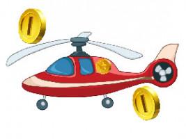 Helicoptor Coin Collector