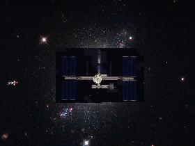 Space Asteroid Field 1